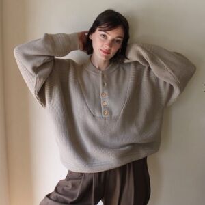 Na Nin Bud Pima Cotton Henley